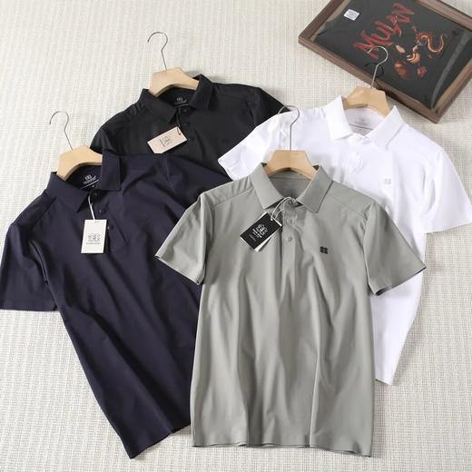 可隆新款男士翻领短袖Polo衫 商品图3