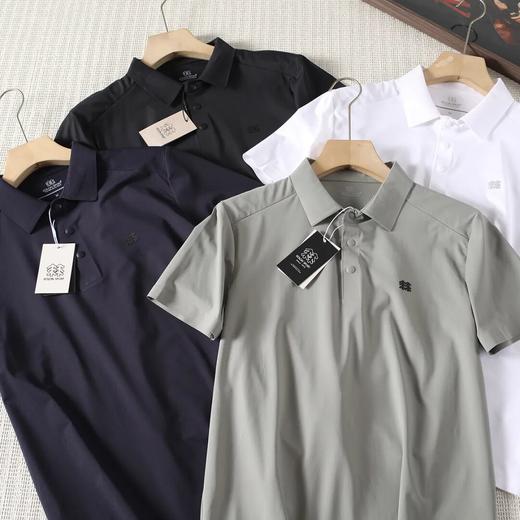 可隆新款男士翻领短袖Polo衫 商品图4