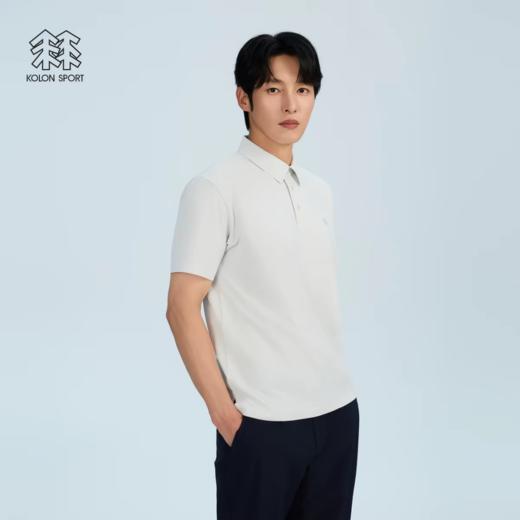 可隆新款男士翻领短袖Polo衫 商品图0