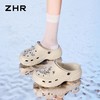 ZHR则则【增高5.5cm】蝴蝶结小熊鞋花洞洞鞋2026夏季新款透气拖鞋 商品缩略图6
