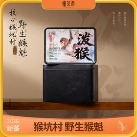 懂茶帝-2026年猴魁野茶上新绿茶【泼猴】100g