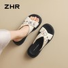 ZHR则则厚底交叉拖鞋水钻2026夏新款精致透气沙滩鞋舒适外穿女鞋 商品缩略图9