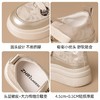 ZHR高颜值5CM增高厚底小白鞋女春季新款潮流百搭复古休闲板鞋 商品缩略图9