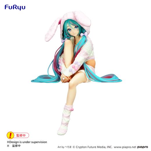 【盒损残次C类】FuRyu 泡面压 VOCALOID 初音未来 兔耳睡衣Ver. 景品手办 商品图0