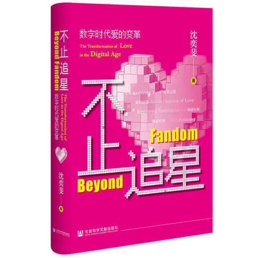 不止追星：数字时代爱的变革 沈奕斐 著 社会科学文献出版社 共养之爱 捕捉这个时代情感结构的深刻变革 商品图0