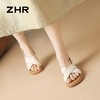 ZHR则则头层牛皮洋气凉鞋女鞋2026新款夏季百搭软底舒适拖鞋 商品缩略图6