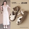 ZHR则则厚底增高蝴蝶结温柔罗马凉鞋2026夏季新款百搭女鞋包头女 商品缩略图0
