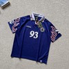 Ad originals × BAPE 联名款 SSL FLAME JERSEY 火焰图案套头舒适运动短袖polo衫 商品缩略图5