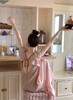 GZ买手优选露背粉色睡裙夏季新款睡裙女韩版甜美撞色露背家居服睡裙-172095253（预售3-5天发货） 商品缩略图1