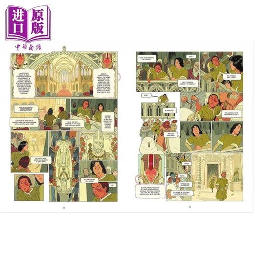 预售 【中商原版】【法文版】法漫 蛇语 历史奇幻小说 La Langue des viperes 法文原版 Juliette Brocal 商品图2
