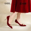ZHR则则轻奢时髦珍珠钻饰单鞋女鞋2026新款7.5cm高跟气质婚鞋婚礼 商品缩略图9