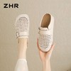 ZHR则则厚底包头半拖鞋女2026夏季新款外穿增高不累脚编织穆勒鞋 商品缩略图8