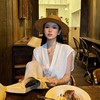 法式老钱 轻奢高级「DANMO法式编织礼帽」全面包裹不显头大 佩戴舒适不勒头 商品缩略图1