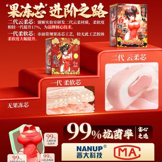 谜姬 江东三姐妹名器倒模飞机杯 商品图2