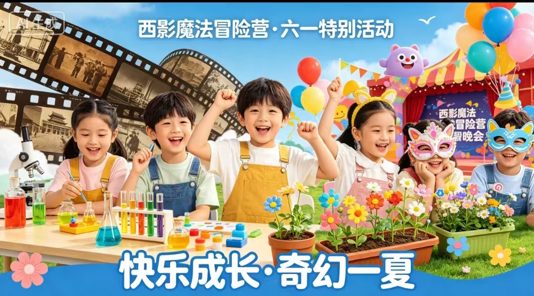 【西影六一魔法冒险营】光影小卫士集结令