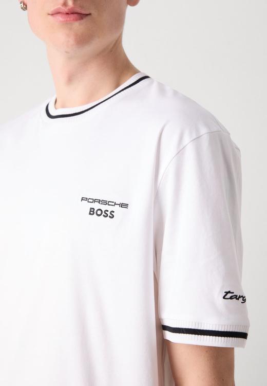【P0RSCHE x B0SS联名款丝光短袖T恤】 TX678 商品图1