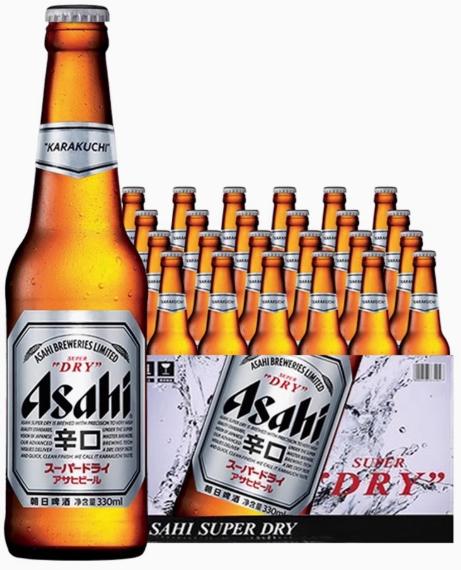 朝日啤酒330ml 玻璃瓶 商品图4