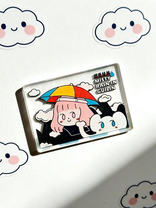 【桂林文创】烟雨桂林冰箱贴 商品图1