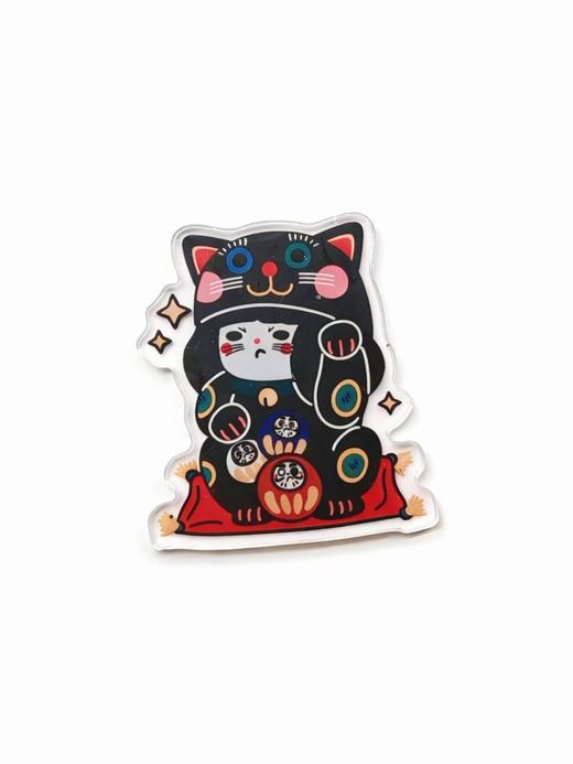 【桂林文创】黑猫冰箱贴 商品图0