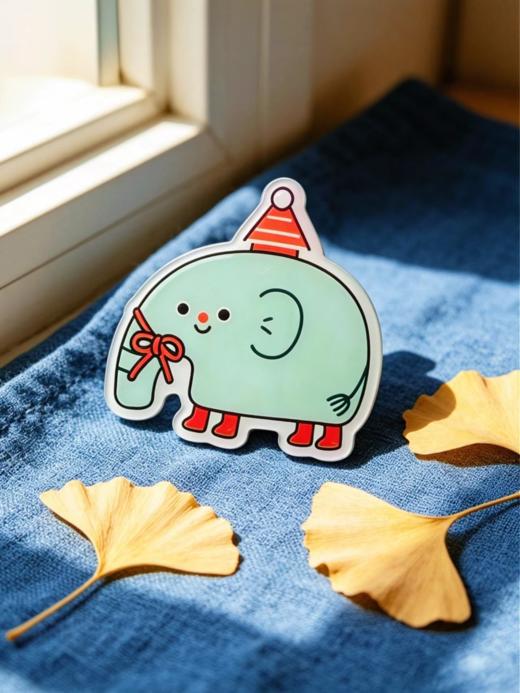 【桂林文创】亚克力pupu冰箱贴 商品图3