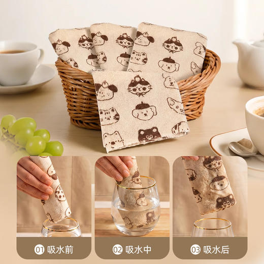 摩登主妇周抛抹布厨房洗碗布一次性懒人手撕清洁布吸水去油擦桌布 商品图3
