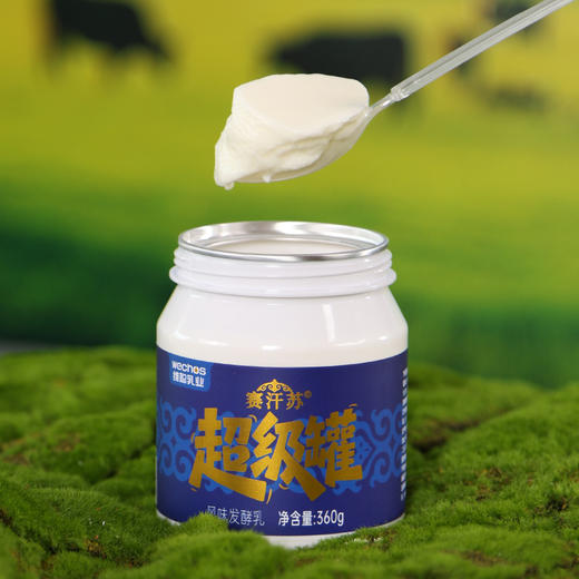 赛汗苏超级罐酸奶360g/桶*4 商品图1