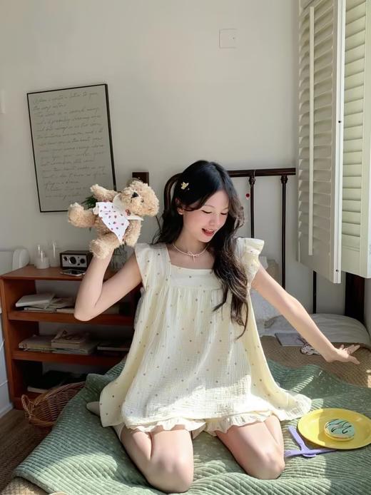 GZ买手优选小飞袖甜美少女睡衣女韩版甜美家居服172095405（3-5发货） 商品图4