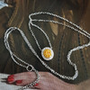 【天然正品】AU750白金简约时尚0.165克拉群镶钻石吊坠项链 链长：45CM（长度可调节） 210426NJS10 商品缩略图4