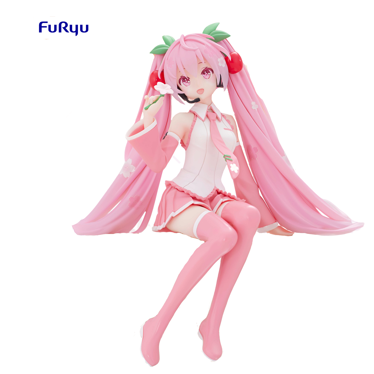 【盒损残次C类】FuRyu 泡面压 VOCALOID 初音未来 樱未来2024 景品手办