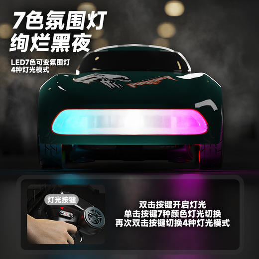【高速驰骋 畅享速度与激情】迷你桌面漂移车 1:64rc遥控车四驱漂移车玩具 赛车高速电动遥控汽车玩具★八兔精选馆 商品图2