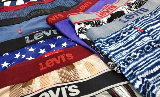 炸裂福利!夏日必备！出口韩国的levi's男士平角内裤 一盒一条随机发货 商品图7