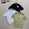 法国鳄鱼 26ss新款同色鱼标 短袖polo领针织衫 商品缩略图3