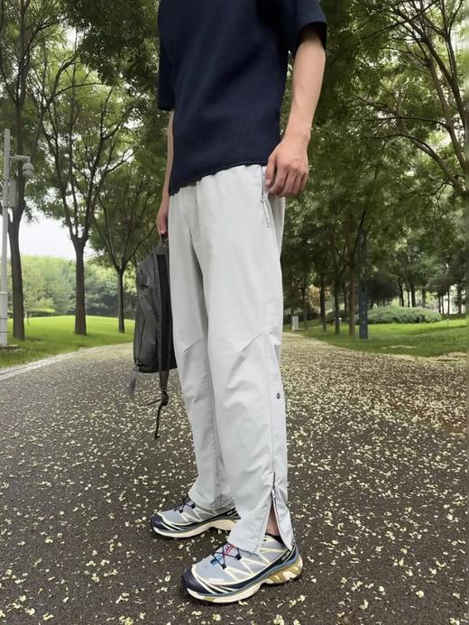 断码特价Lu+同款凉感速干 防刮格纹轻盈防晒户外徒步运动休闲裤 男女同款 商品图1