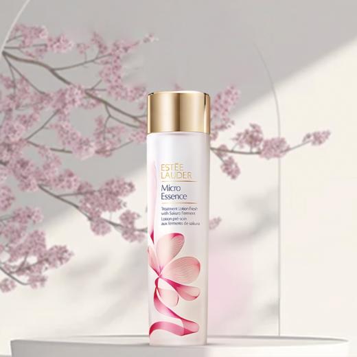赠小棕瓶眼霜5ml【雅诗兰黛樱花正装三件套】樱花水200ml+智妍面霜75ml（清爽）+小棕瓶精华50ml （送礼盒礼袋） 内地仓发货 商品图4