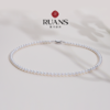 阮仕珍珠 惊鸿系列S925银淡水珍珠项链 5-5.5mm 正圆 极微瑕 极强光（吉尔德六星超级欧若拉）【该商品不支持用券】 商品缩略图0