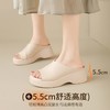 ZHR则则头层牛皮厚底一字拖鞋外穿2025夏季新百搭增高凉拖鞋 商品缩略图4