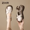 ZHR则则厚底增高蝴蝶结温柔罗马凉鞋2026夏季新款百搭女鞋包头女 商品缩略图4
