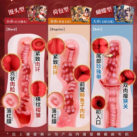谜姬 江东三姐妹名器倒模飞机杯 商品图1