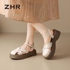 ZHR则则厚底增高蝴蝶结温柔罗马凉鞋2026夏季新款百搭女鞋包头女 商品缩略图3