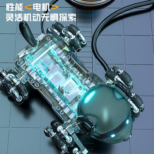 MECHNICAL麦克纳姆八轮AI智能机器狗JG008A 商品图4