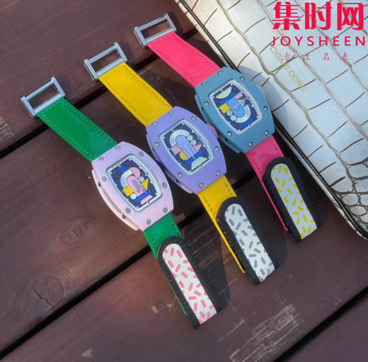 理查德米勒 里查米尔RM07-01 女士腕表 彩色陶瓷新款 几何图案彩色陶瓷系列 商品图9
