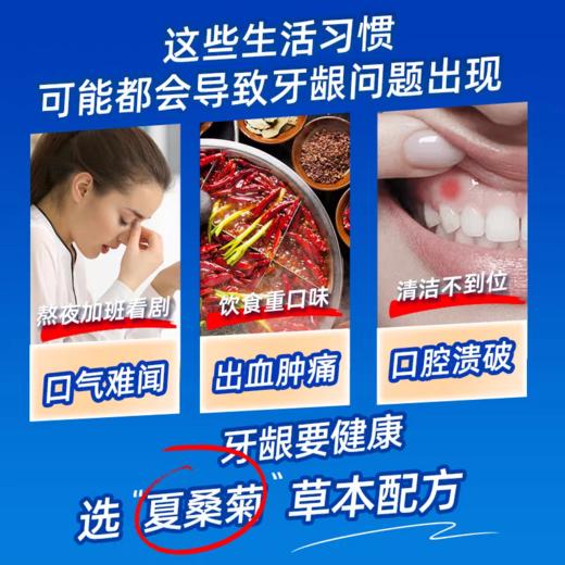 中华老字号白云山出品【白云山白云牙膏系列清爽调护牙膏】非遗凉茶同款配方，口腔灭火器！国货大品牌背书，熬夜上火党闭眼冲~ 商品图3