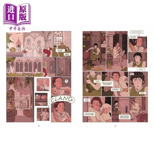 预售 【中商原版】【法文版】法漫 蛇语 历史奇幻小说 La Langue des viperes 法文原版 Juliette Brocal 商品图3