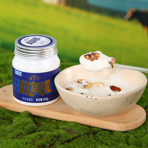 赛汗苏超级罐酸奶360g/桶*4 商品图0