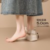ZHR高颜值5CM增高厚底小白鞋女春季新款潮流百搭复古休闲板鞋 商品缩略图4