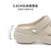 ZHR则则【增高5.5cm】蝴蝶结小熊鞋花洞洞鞋2026夏季新款透气拖鞋 商品缩略图4