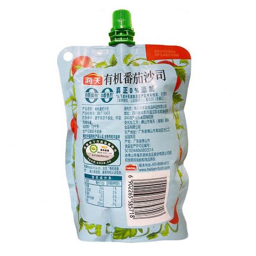 海天305g有机番茄沙司 商品图2