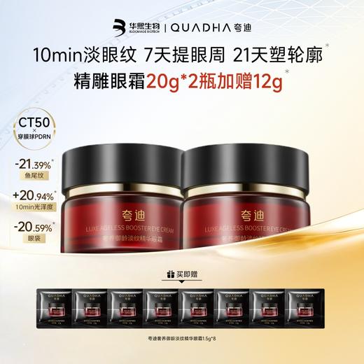 华熙生物夸迪奢养御龄淡纹眼霜20g 商品图4