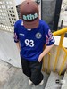 Ad originals × BAPE 联名款 SSL FLAME JERSEY 火焰图案套头舒适运动短袖polo衫 商品缩略图0