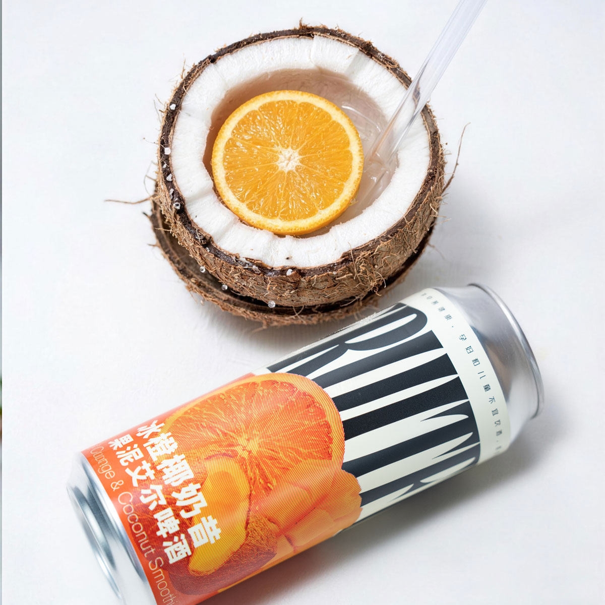 牛啤堂 冰橙椰奶昔 500ml